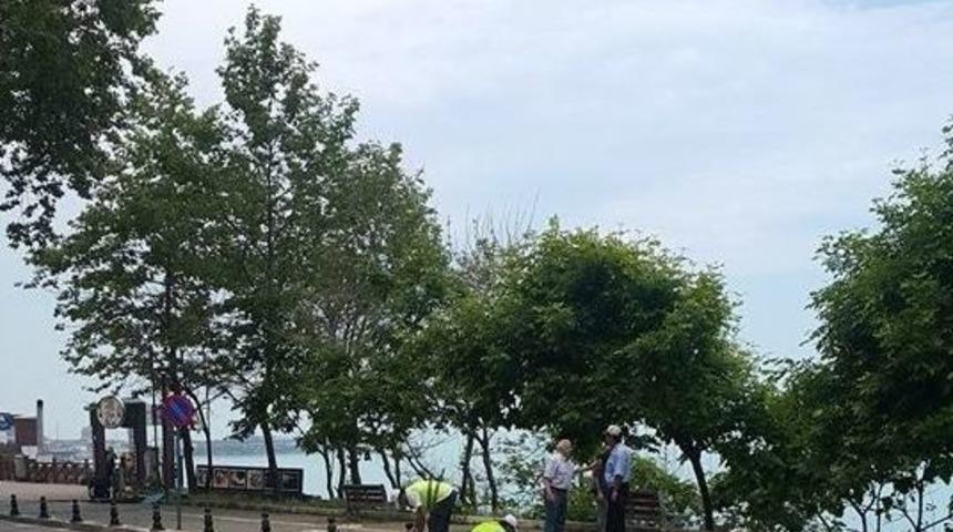 Kaldırımlara Dubalar D&ouml;şeniyor