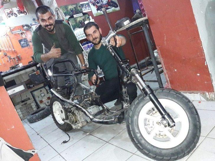 Hurdadan Otomatik Vitesli Motosiklet Üretti G3