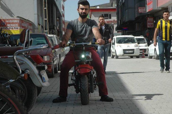 Hurdadan Otomatik Vitesli Motosiklet Üretti G4