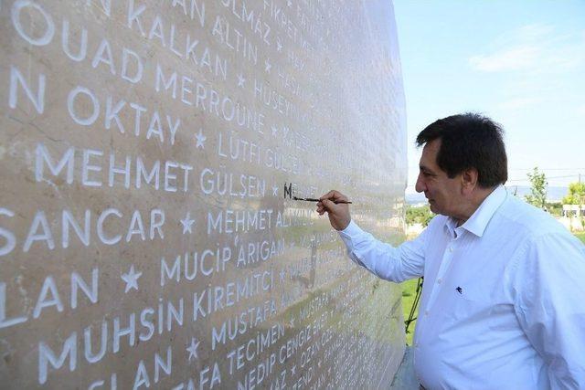 Btso, 15 Temmuz Şehitlerinin İsimlerini Ölümsüzleştirdi