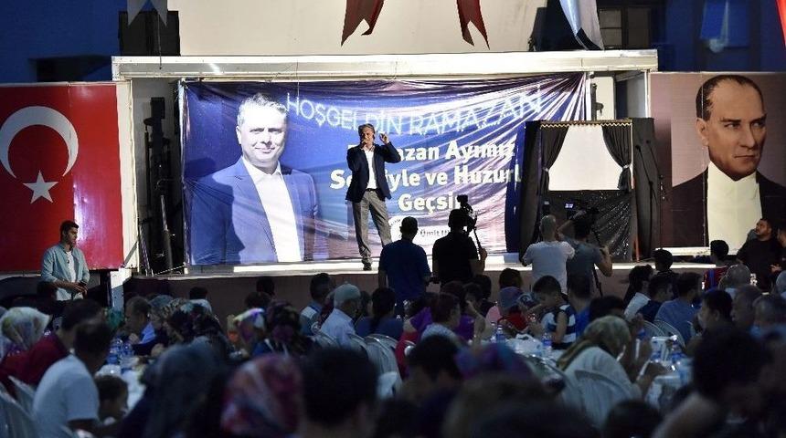 Başkan Uysal, Yenig&uuml;n&rsquo;de İftara Katıldı