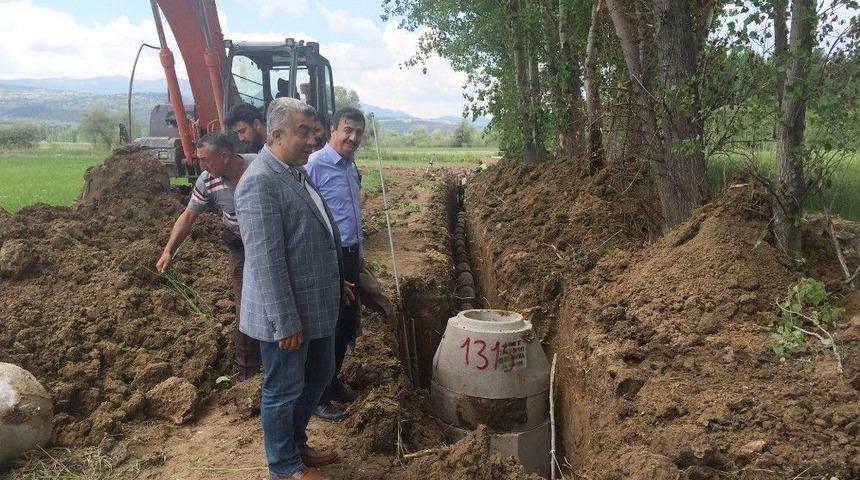 Hisarcık&rsquo;ta Atıksu Arıtma Tesisine İlk Kazma Vuruldu