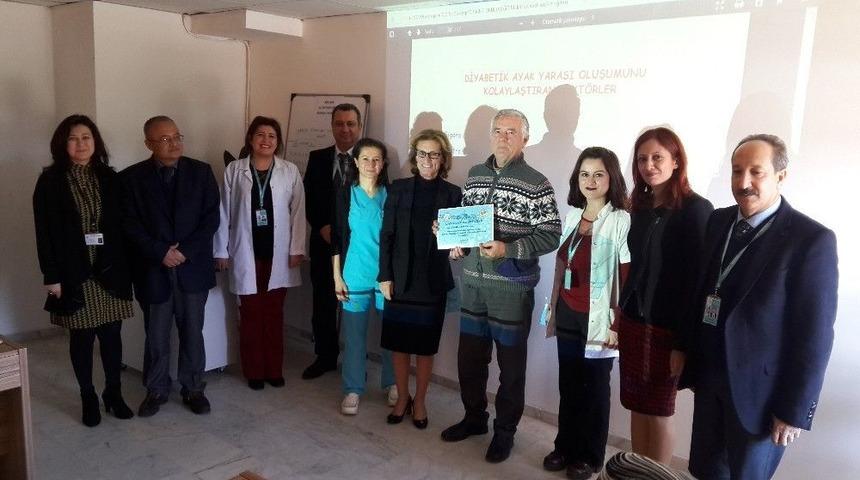 Aydın&rsquo;da Diyabet Hastalarına Diplomalı Eğitim