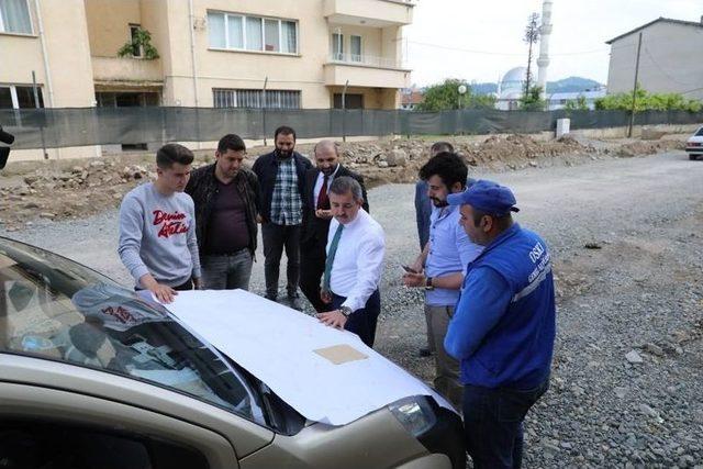 Hastane Yolunda Sıcak Asfalt Çalışması 2