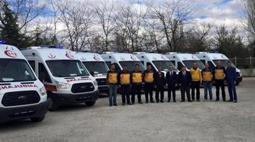 &Ccedil;anakkale&rsquo;ye 5 Yeni Ambulans