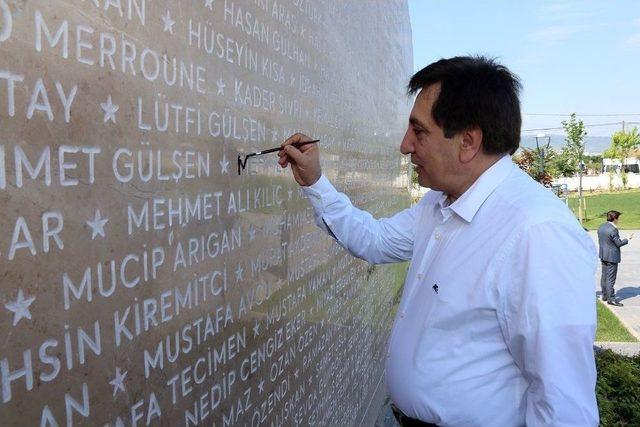 15 Temmuz Şehitlerinin İsimleri Bursa’da Yaşayacak