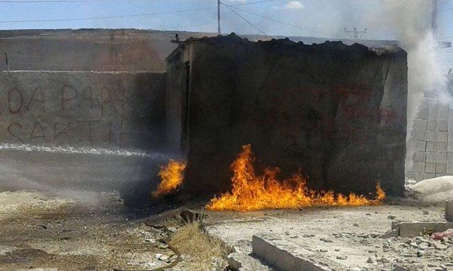 Akaryakıt Deposunda Yangın 1