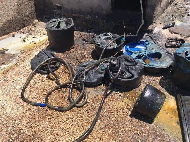 Akaryakıt Deposunda Yangın 2