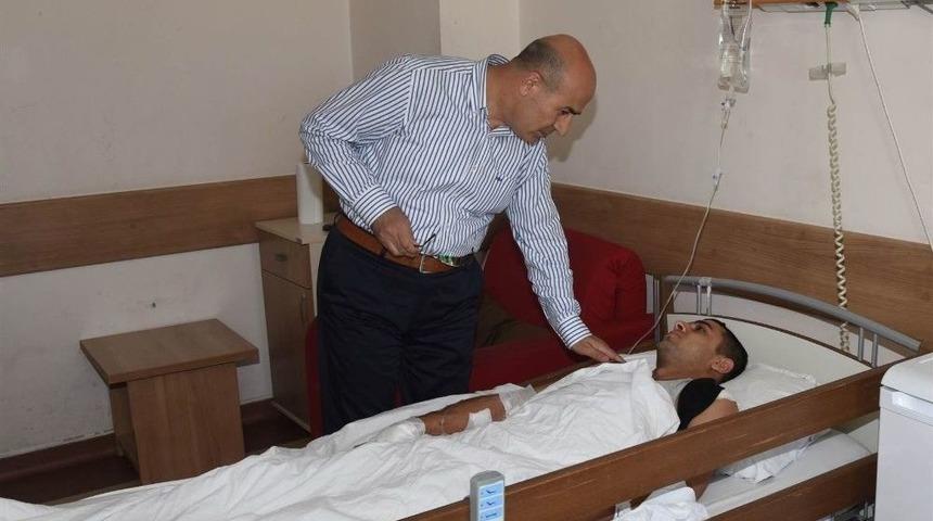 Vali Demirtaş&rsquo;tan Yaralı Askerlere Ziyaret