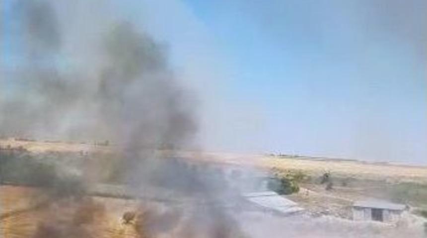 Trakt&ouml;r Arpa İle Birlikte Yandı