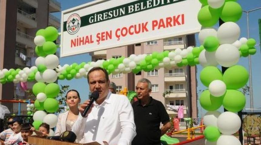 18 Yaşında Hayatını Kaybeden Nihal Şen Adına Park A&ccedil;ıldı