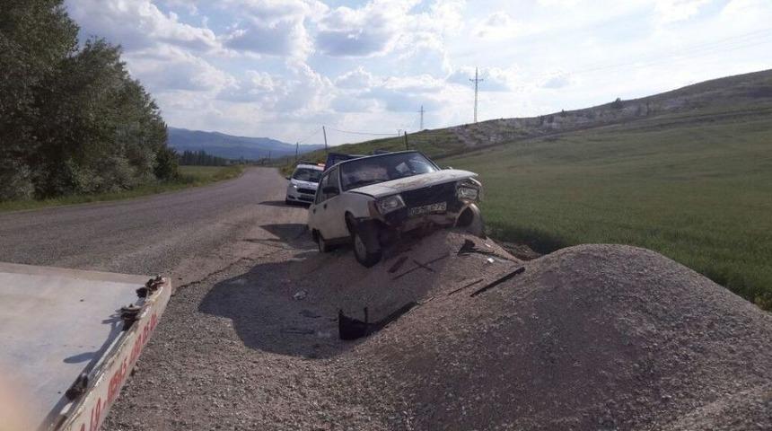 &Ccedil;orum&rsquo;da Trafik Kazası: 1 Yaralı