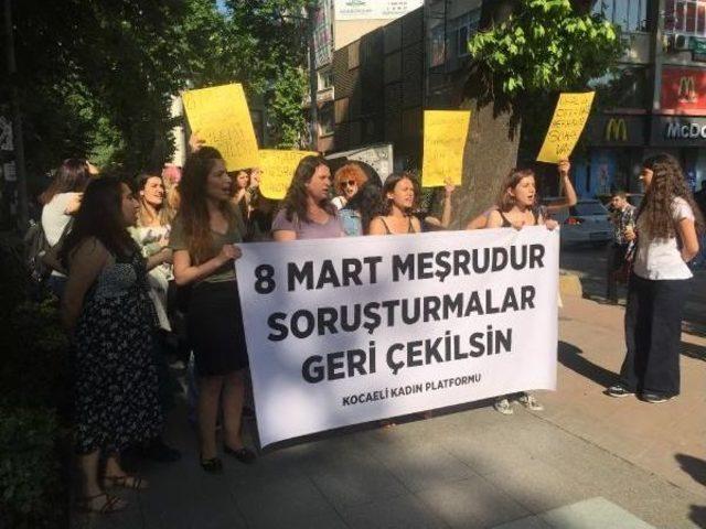 Eyleme Katılan Kadın Memura Verilen Cezaya Tepki