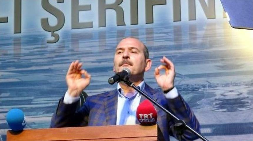 İ&ccedil;işleri Bakanı Soylu, Mardin'de Esnafı Ziyaret Etti (2)