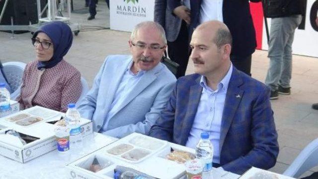 İçişleri Bakanı Soylu, Mardin'de Esnafı Ziyaret Etti (2)