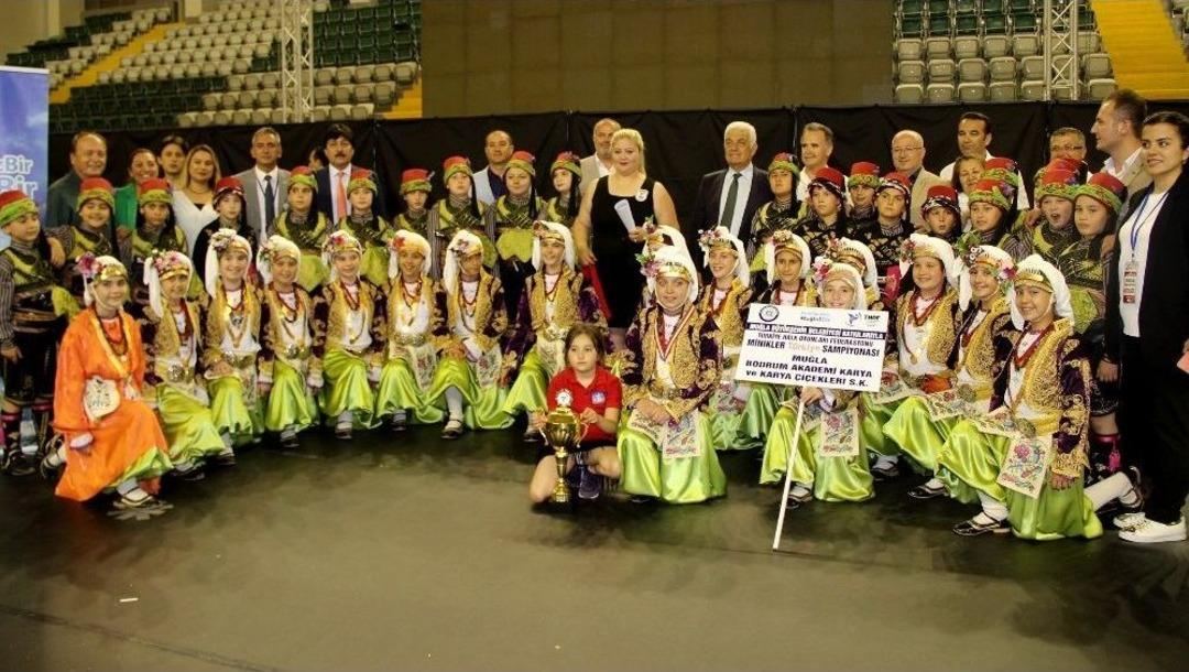 Minikler D&uuml;zenlemeli Dalda Bodrum T&uuml;rkiye Şampiyonu