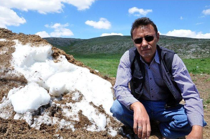 Köylüler, Susuzluğu 200 Yıldır "kar Bastırarak" Çözüyor G5