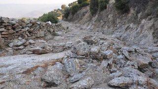 Yağmur Ardından 5 Köye Ulaşım Engeli