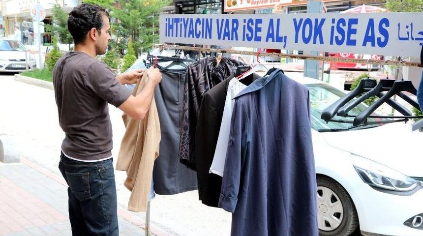 Yozgat&rsquo;ta &rsquo;ihtiyacın Varsa Al, Yoksa As&rsquo; Kampanyası