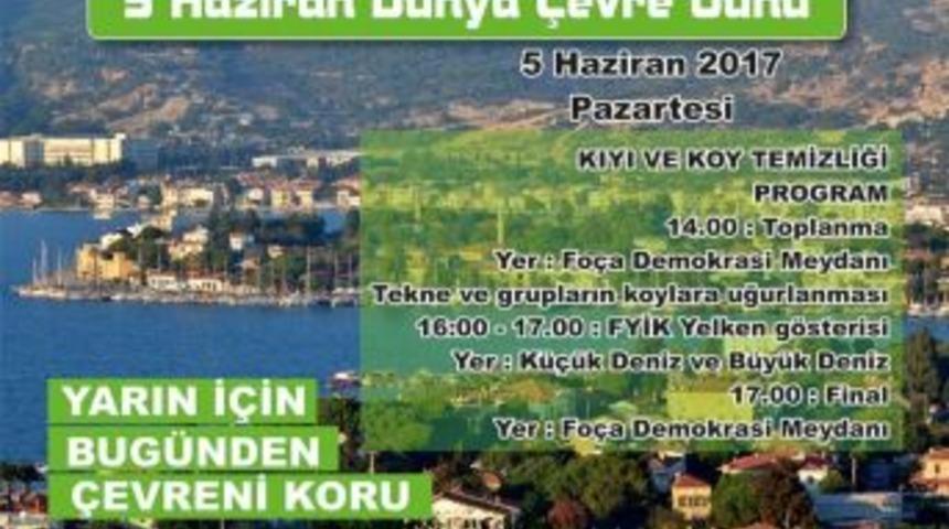 Fo&ccedil;a&rsquo;da &Ccedil;evre Temizliği Etkinliği