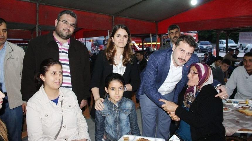 Yunak’ta Şehit Ailelerine İftar