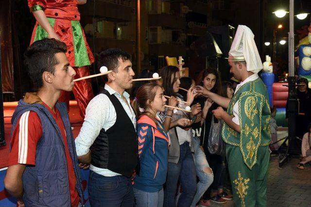 Tekkeköy’de Ramazan Sokağı’na Yoğun İlgi