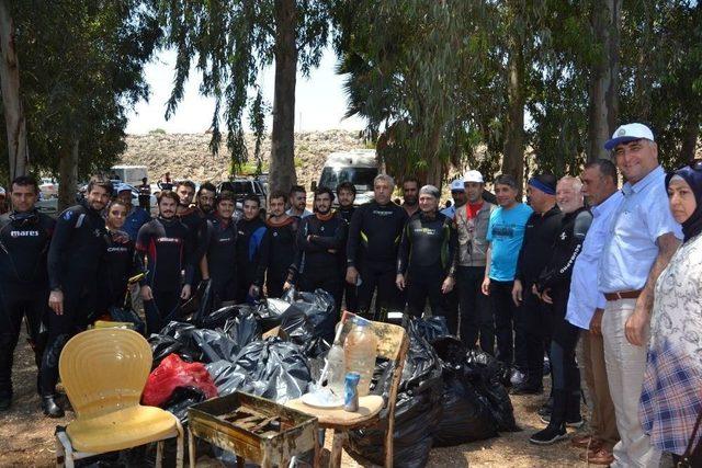 G&ouml;lbaşı G&ouml;l&uuml;&rsquo;ne Expo Temizliği Yapıldı 2