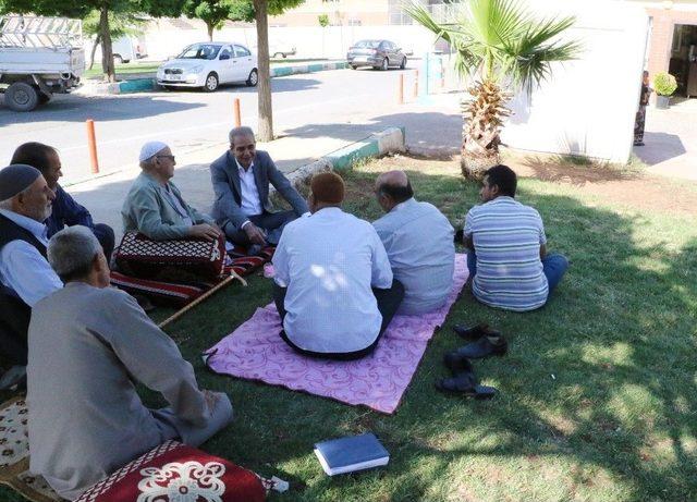 Başkan Demirkol Kamberiye Mahallesinde Vatandaşlarla G&ouml;r&uuml;şt&uuml; 1
