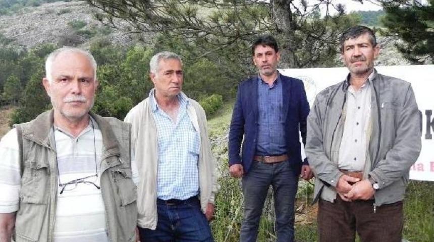 K&ouml;yl&uuml;lerden Taş Ocağı Tepkisi