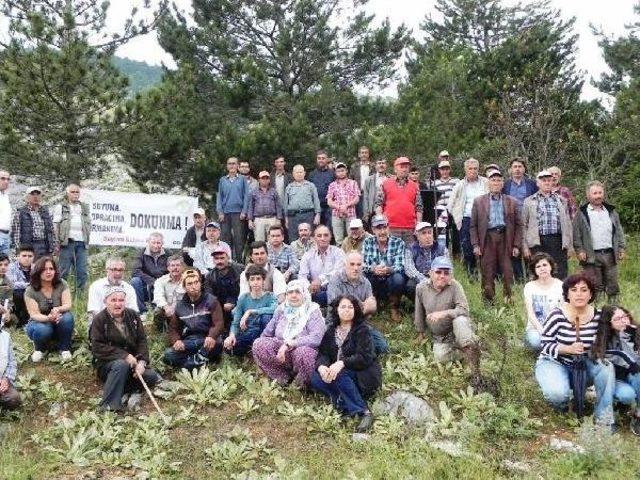 Köylülerden Taş Ocağı Tepkisi 2