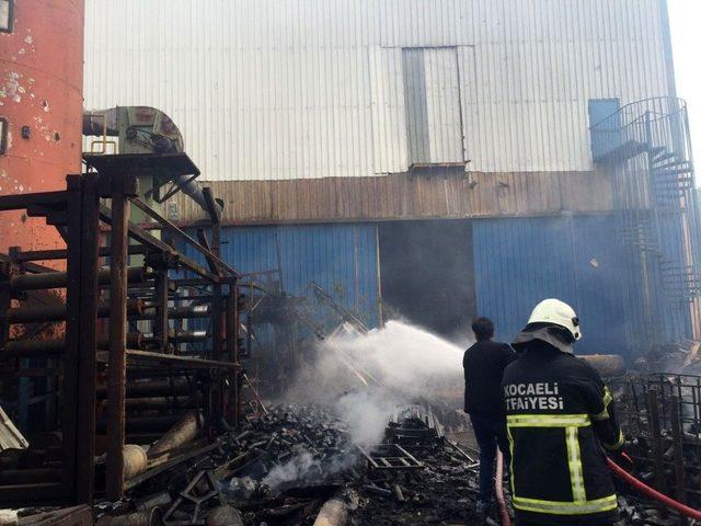 Kozmetik Fabrikasında Bir Haftada İkinci Yangın