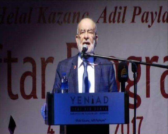 Karamollaoğlu: Artık Kendileri Savaşmıyor, Destekledikleri Tarafları Birbirleriyle Çarpıştırıyorlar