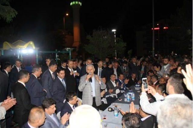 Başbakan Yıldırım Haymana'da Iftar Açtı