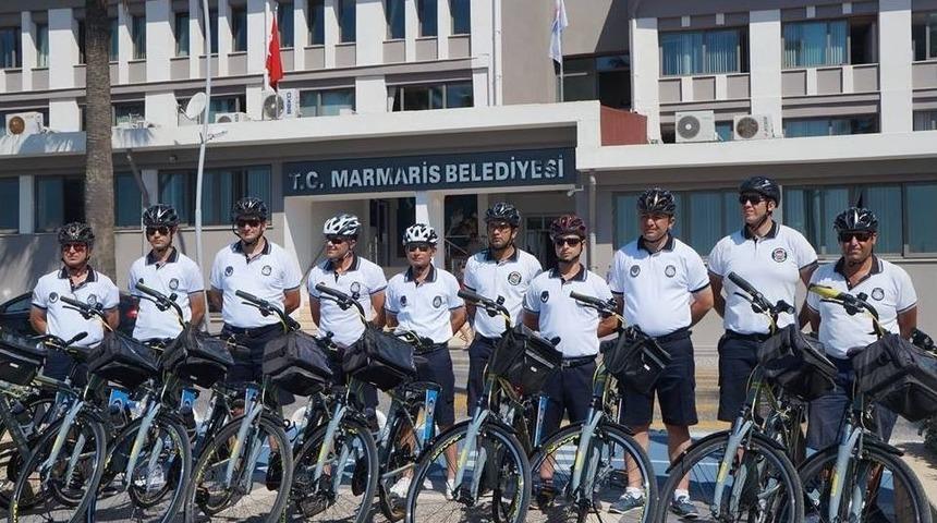 Marmaris Zabıtası Motosikletten Bisiklete Ge&ccedil;ti
