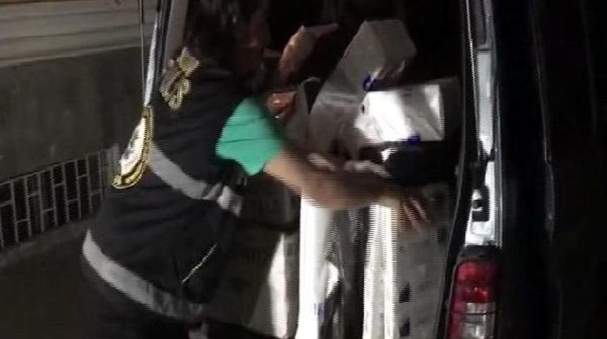 Kahramanmaraş'ta 17 Bin Paket Ka&ccedil;ak Sigara Ele Ge&ccedil;ti