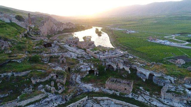 Hasankeyf&rsquo;te Muhteşem G&uuml;nbatımı 2