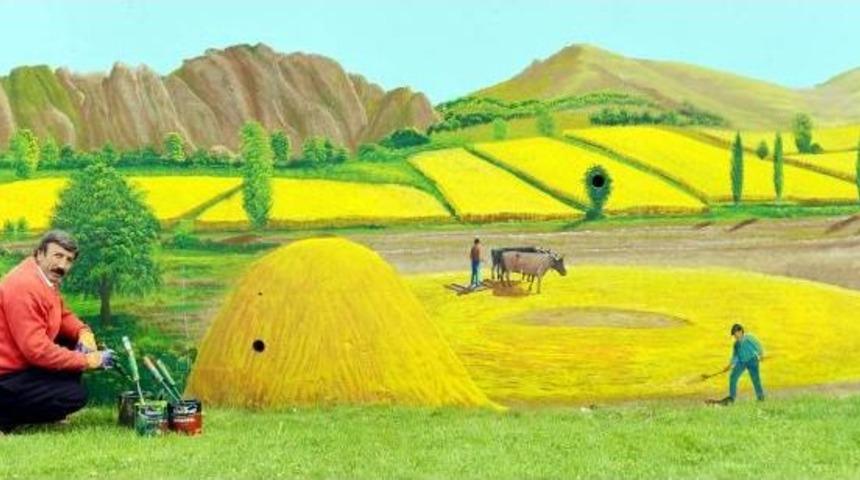 Belediyenin 'taşeron Ressamı'