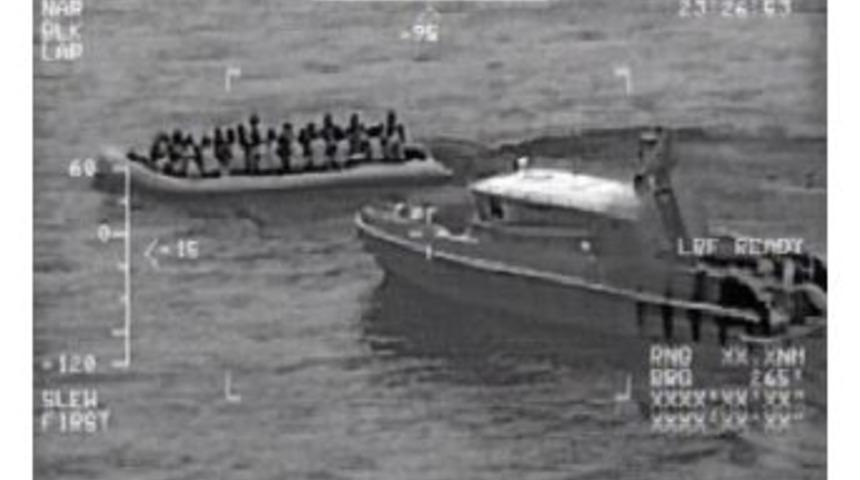 &Ouml;l&uuml;m Yolculuğunda 63 G&ouml;&ccedil;men Yakalandı