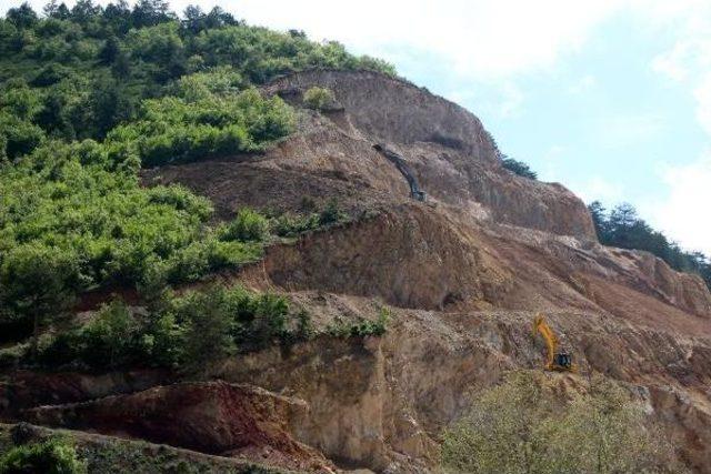 Kalker Ocağı Ormanı Tahrip Etti