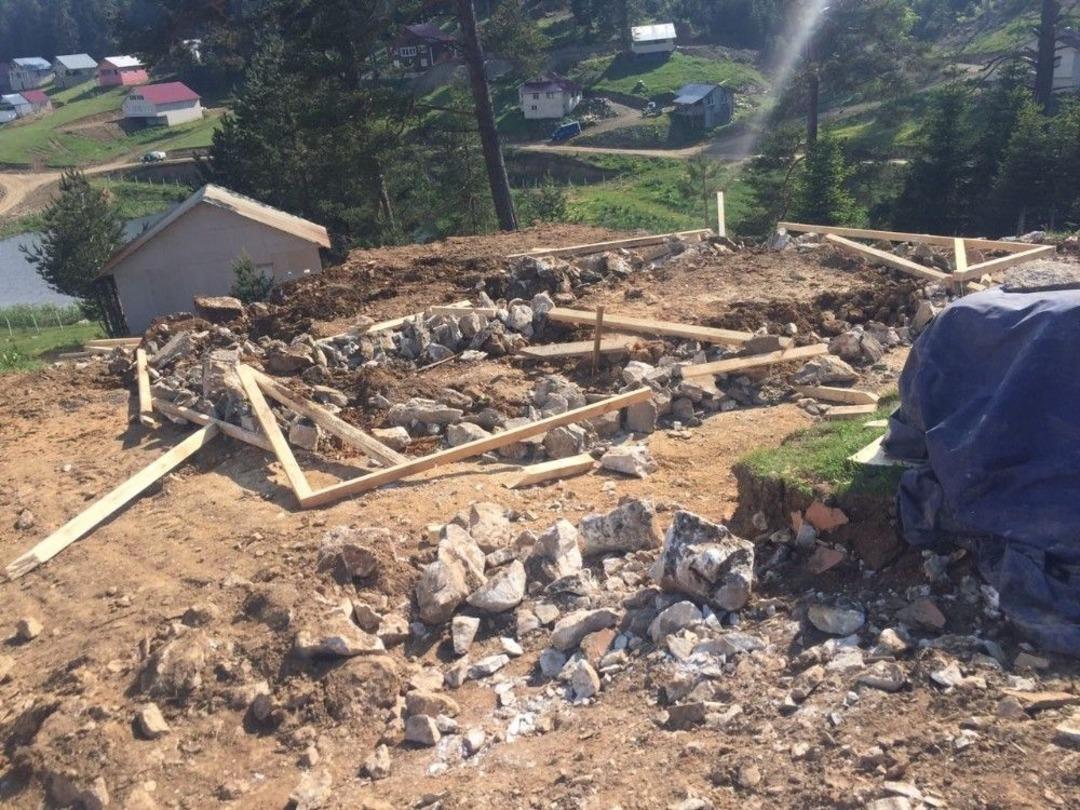 Yaylalarda Ka&ccedil;ak Betonarme Evlerle M&uuml;cadele Başladı