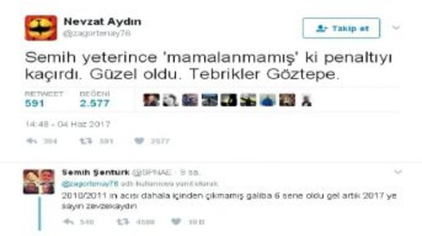 Semih Şent&uuml;rk&rsquo;ten Nevzat Aydın&rsquo;a Cevap