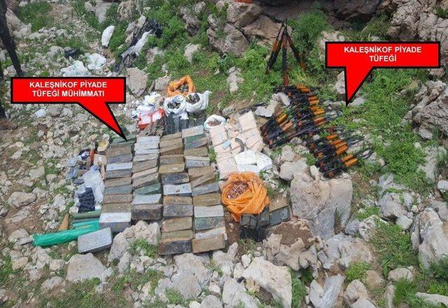 Kato’da Çok Sayıda Silah Ve Mühimmat Ele Geçirildi 1