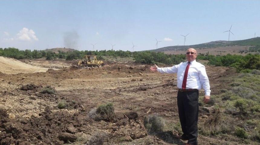 Kınık&rsquo;ta Hayvan Sulama G&ouml;leti &Ccedil;alışmaları Başladı