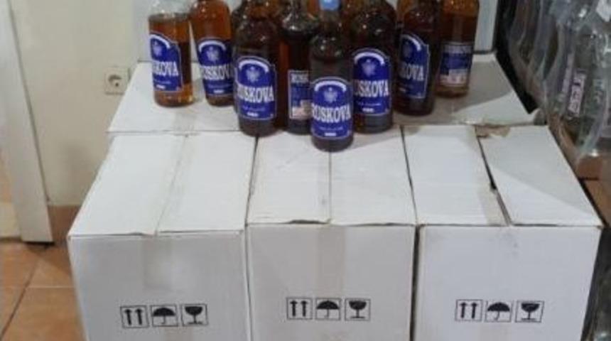 Manavgat&rsquo;ta Ka&ccedil;ak İ&ccedil;ki Operasyonu