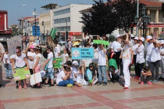 Çevre Günü'nde Dağıtılan Çantalar Kapışıldı