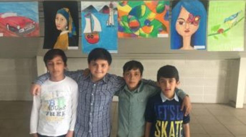 Patnos&rsquo;ta Yıl Sonu Resim Sergisi