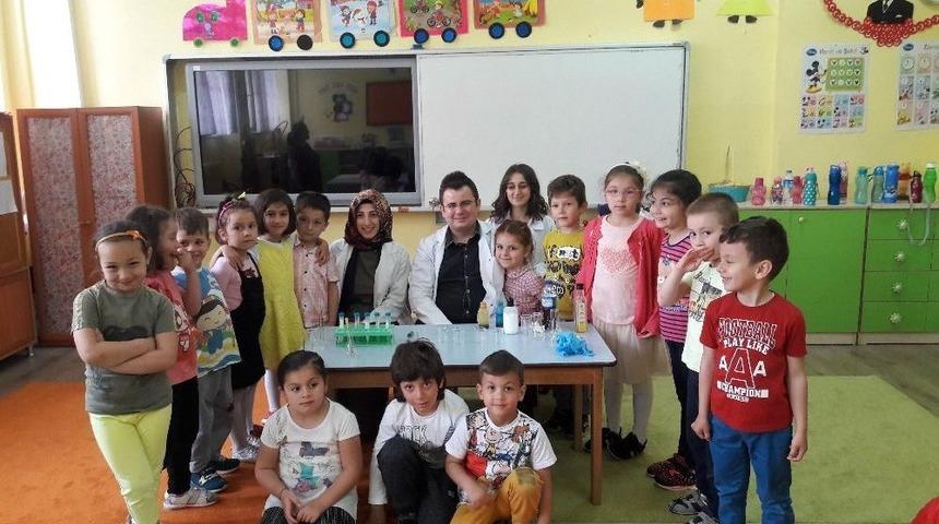 Anaokulu &Ouml;ğrencileri İ&ccedil;in Bilim Ve Sanat Etkinliği