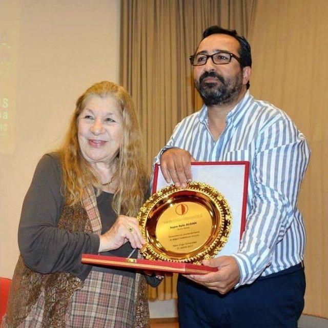 Yakın Doğu &Uuml;niversitesi Ayla Algan&rsquo;ı Ağırladı. 1