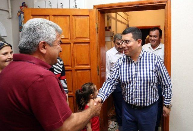 Tütüncü İftar Önce Ev Ziyaretlerine Devam Ediyor 2