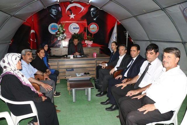 Müsteşar Yardımcısı Karabay, Mülteci Kampında 1